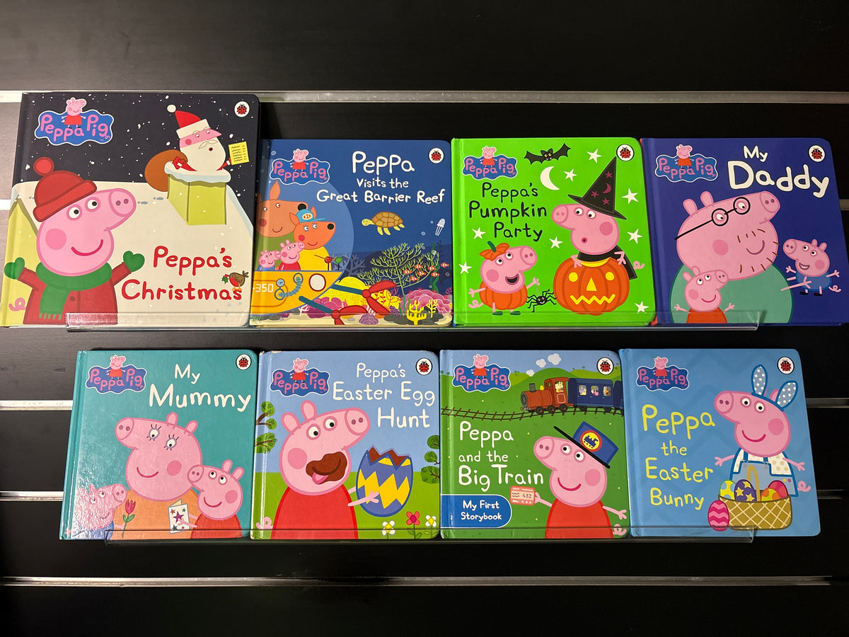 PEPPA PIG BOARD BOOKS Assorted Standalone Titles Bundle of 8 (Min. fair condition)