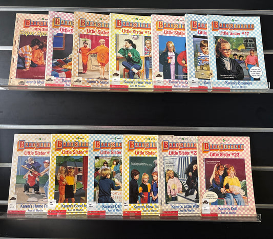 MARTIN, Ann M. 'The Babysitters Little Sister' Books #12-23 Plus Bonus Book Bundle of 13 (Min. fair condition)
