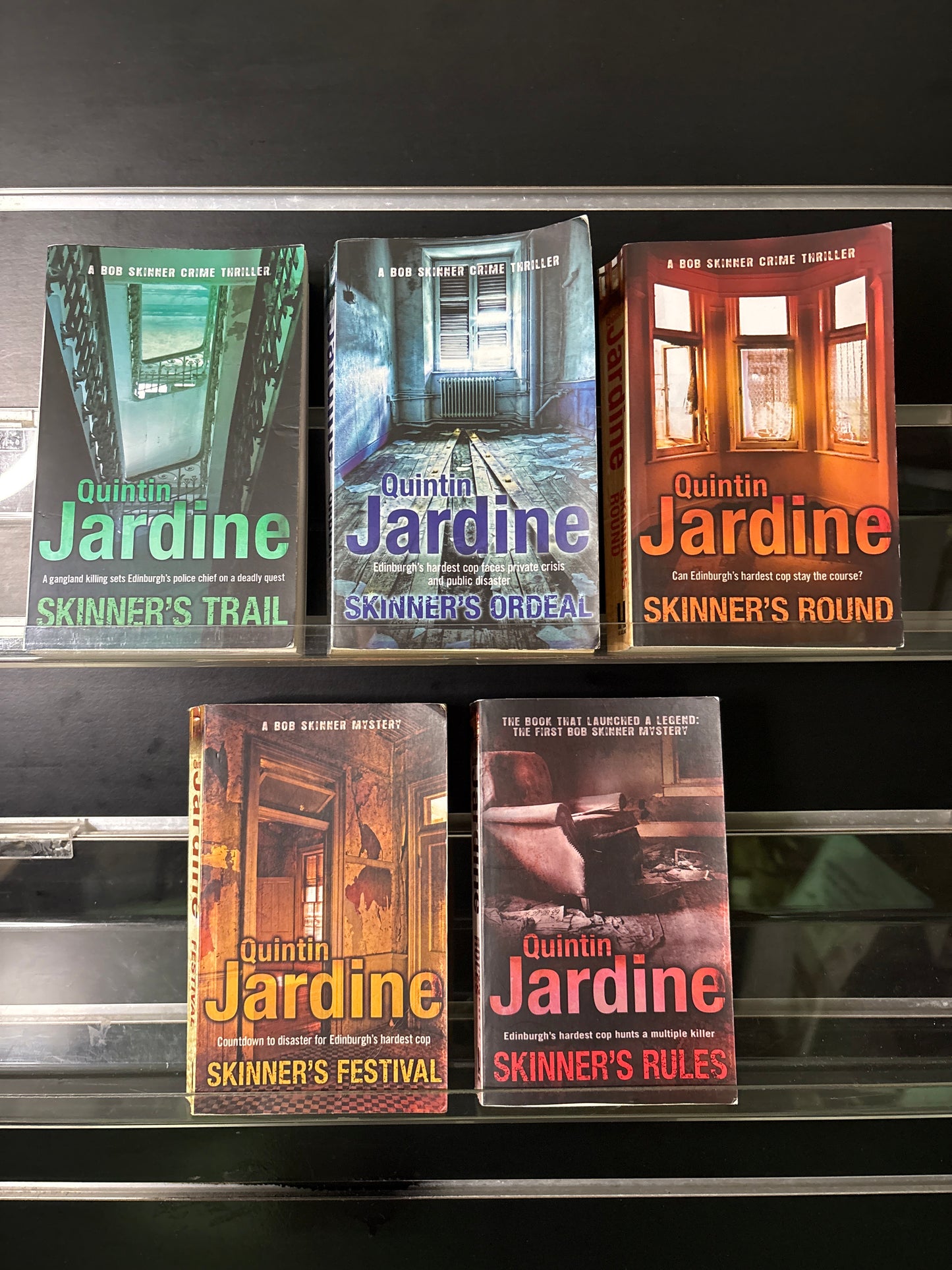 JARDINE, Quintin 'Bob Skinner' Series #1-5 Bundle of 5 (Min. fair condition)
