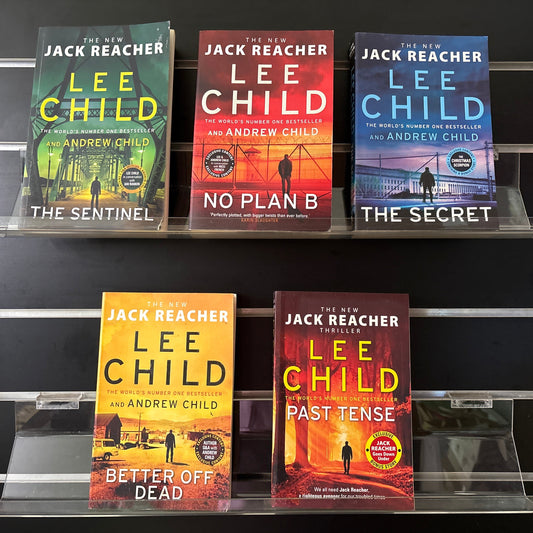 CHILD, Lee 'Jack Reacher' Series Assorted Titles Bundle of 5 (Min fair condition)