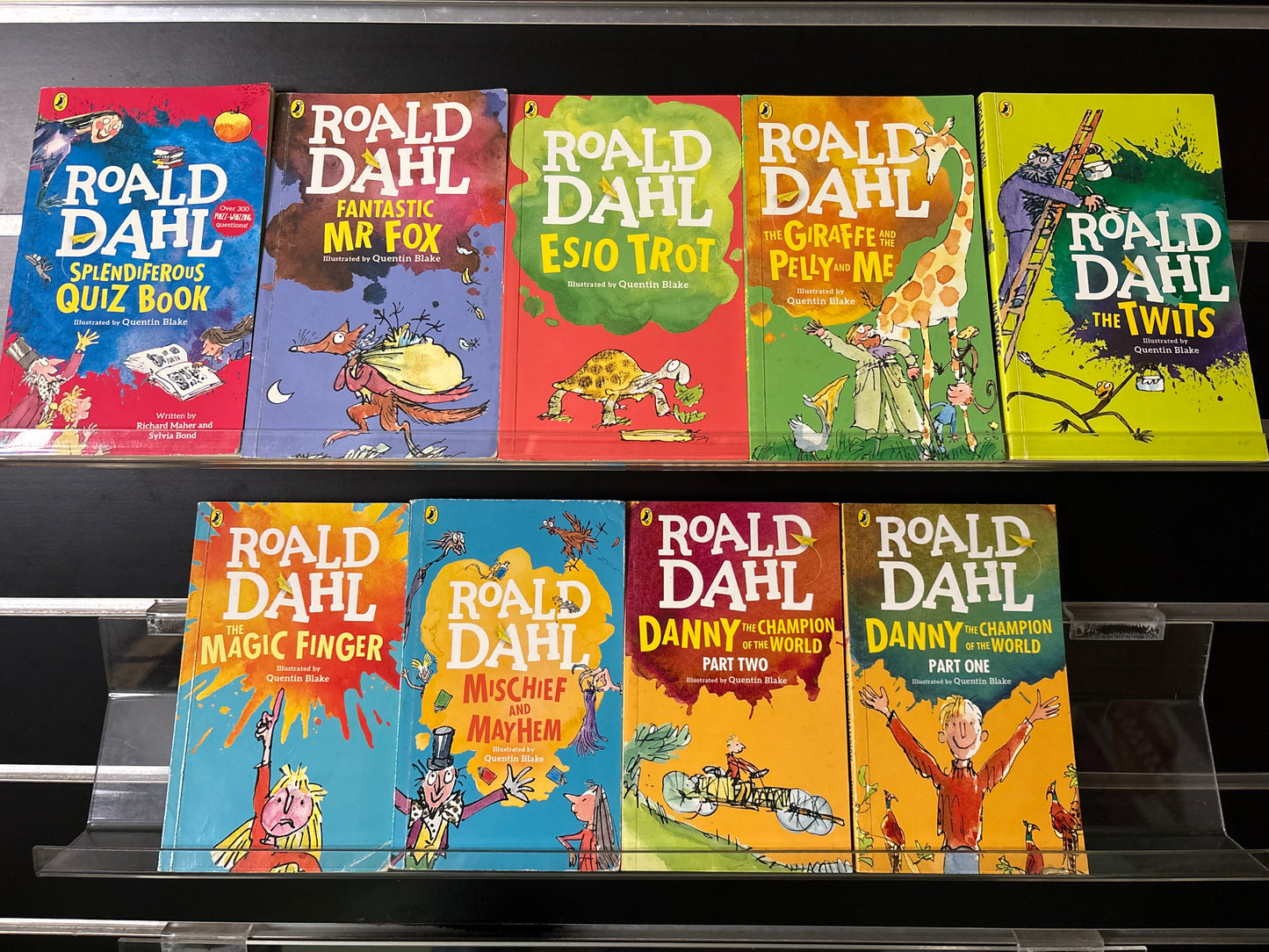 DAHL, Roald Assorted Standalone Titles Bundle of 9 (Min. fair condition)