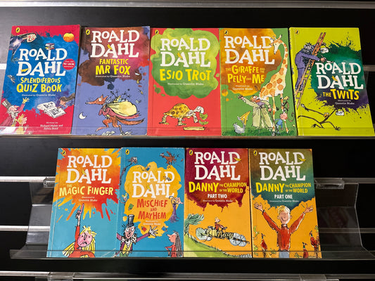 DAHL, Roald Assorted Standalone Titles Bundle of 9 (Min. fair condition)