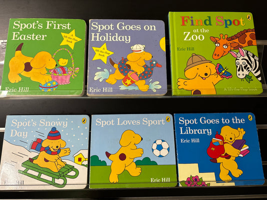 HILL, Eric 'Spot' Assorted Standalone Titles Bundle of 6 (Min. fair condition)