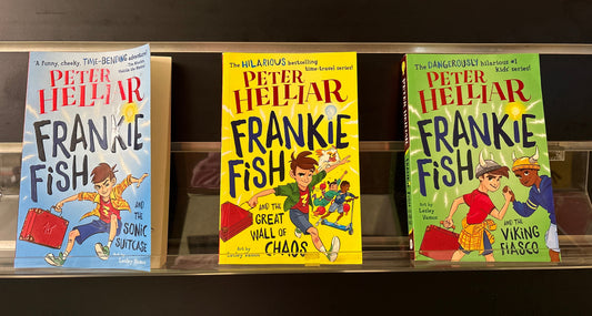 HELLIAR, Peter 'Frankie Fish' Series Books #1-3 Bundle of 3 (Min. good condition)