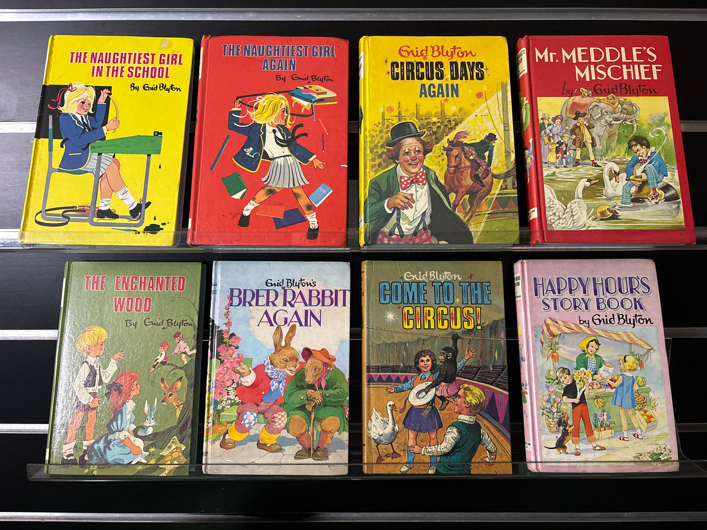 BLYTON, Enid Assorted Standalone Titles Bundle of 8 (Min. fair condition)