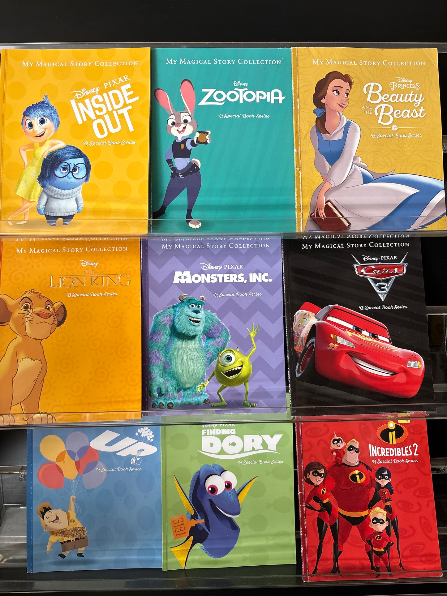 DISNEY & PIXAR 'My Magical Story Collection ' Assorted Titles Bundle of 9 Titles (Min. Good condition)