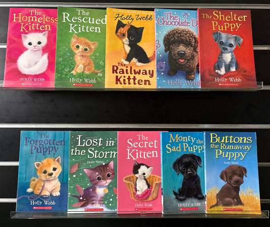 WEBB, Holly 'Kitten & Puppy' Series - Bundle of 10 Assorted Titles (Min. good condition)
