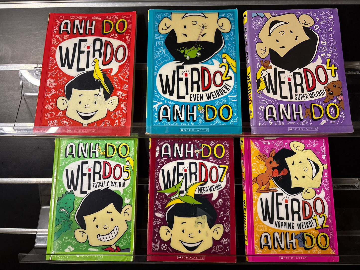 DO, Anh 'Weirdo' Series #1,2,4,5,7,12 Bundle of 6 (Min. fair condition)