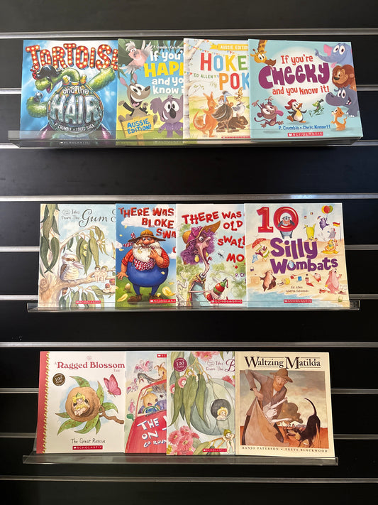 SCHOLASTIC Picture Books - Bundle of 12 Titles / Assorted Authors (Min. fair condition)