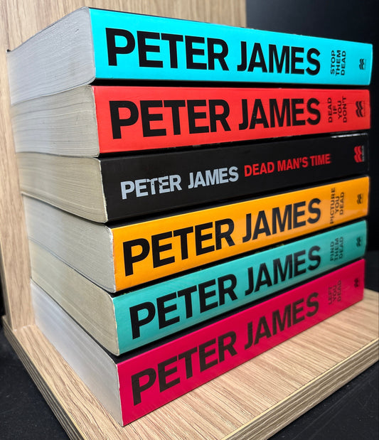 JAMES, Peter 'Roy Grace' Series Assorted Titles Bundle of 6 (min. fair condition)