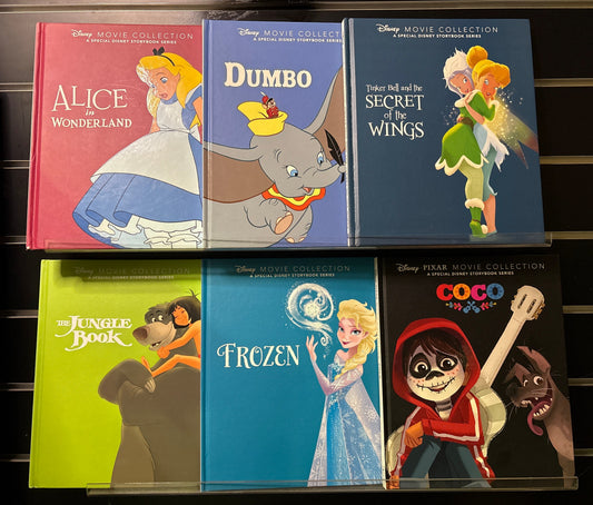 DISNEY MOVIE COLLECTION Bundle of 6 Titles (Min. Good condition)