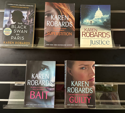 ROBARDS Karen Assorted standalone titles Bundle of 5 ( min fair condition)