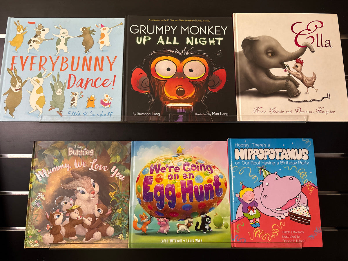 PICTURE BOOK BUNDLE Assorted Standalone Titles Various Authors Bundle of 6 (Min. good condition)
