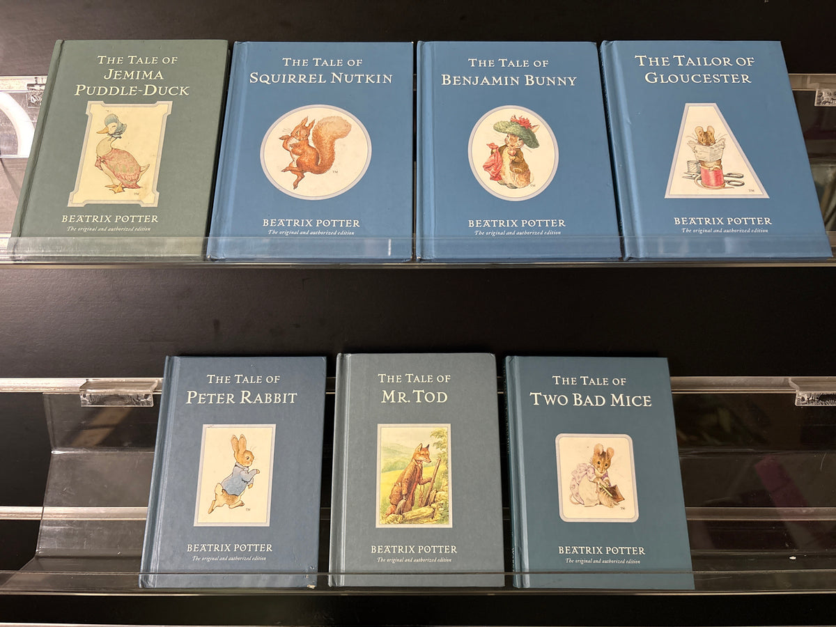 POTTER, Beatrix 'The World of Peter Rabbit' Titles #1-5,9,14 Bundle of 7 (Min. fair condition)