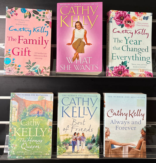 KELLY, Cathy Assorted Titles Bundle of 6 (Min. fair condition)