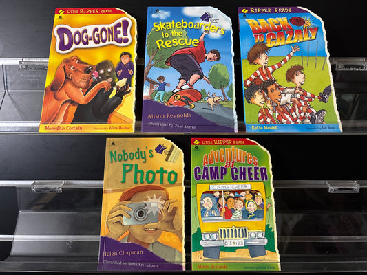 LITTLE RIPPER READS Various Authors Bundle of 5 (Min. very good condition)