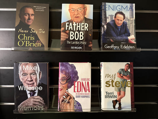 AUSTRALIAN MEMOIRS - Bundle of 6 - Assorted Titles (Min fair condition)