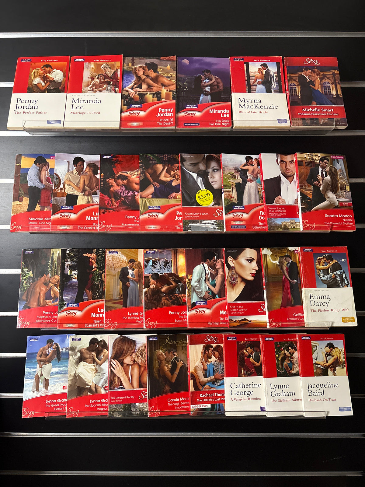 MILLS + BOON 1 story- Sexy Series Assorted Standalone Titles Bundle of 30 (Min. good condition)