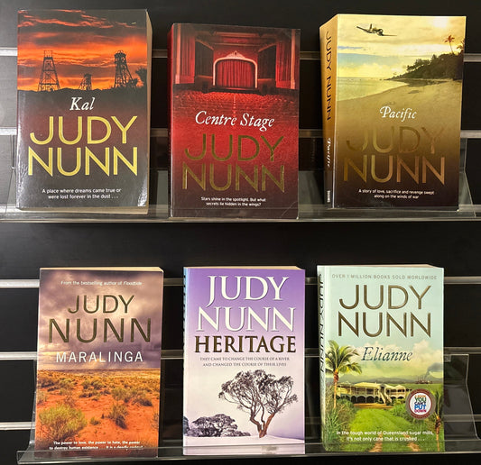 NUNN, Judy Standalone Titles Bundle of 6 (Min. fair condition)