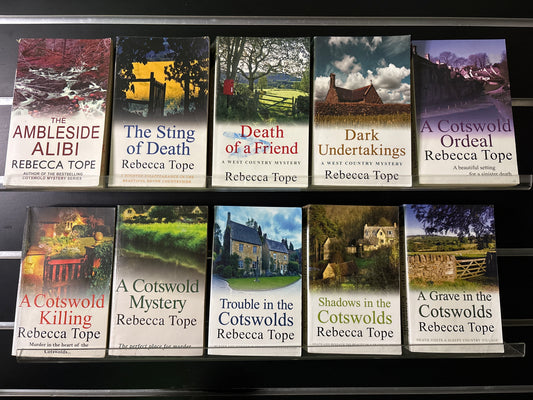 TOPE, Rebecca 'Cotswold' + Other Assorted Titles Bundle of 10 (Min. fair condition)