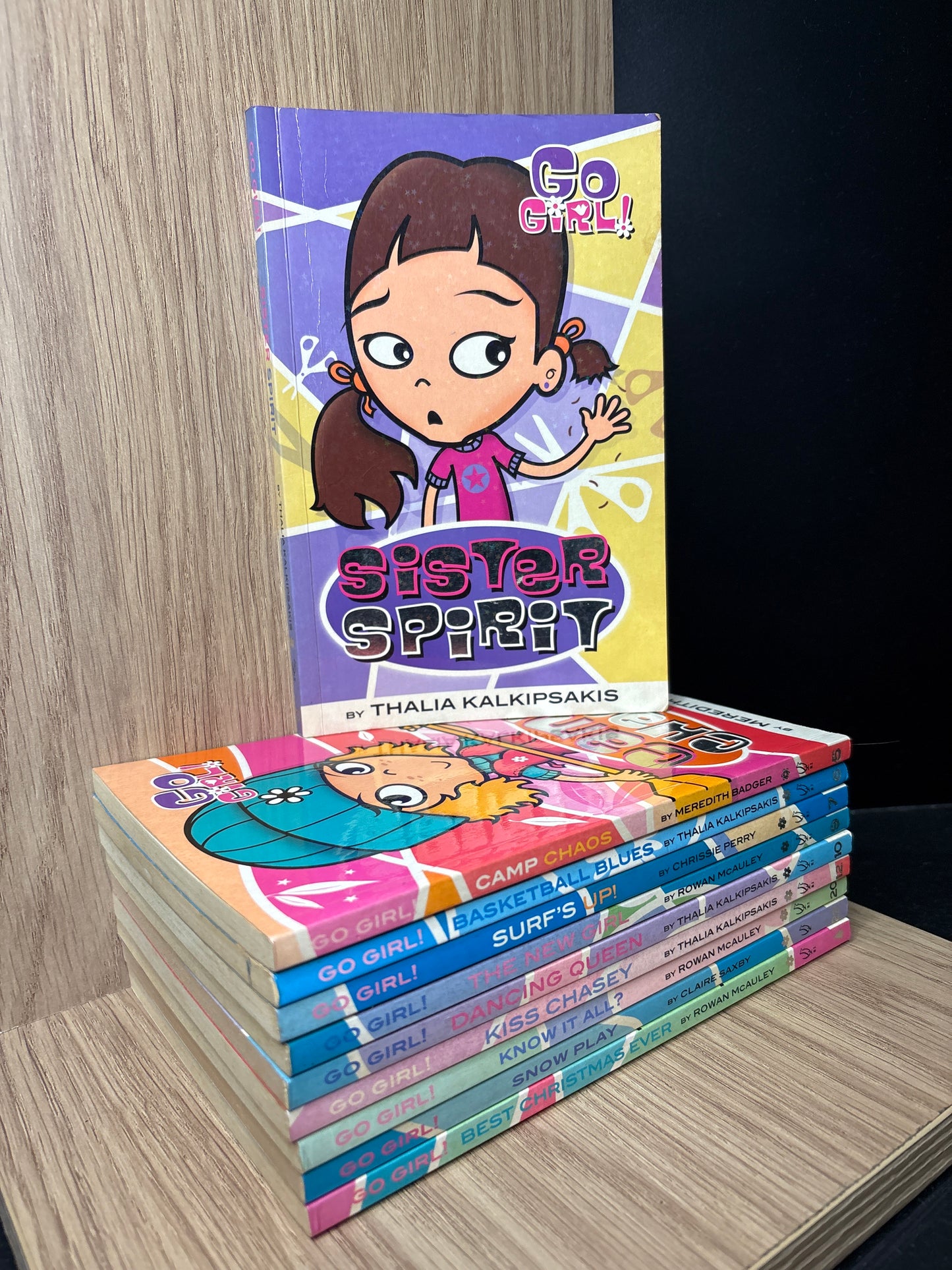 'GO GIRL' Series Assorted titles Bundle of 10 (Min fair Condition)