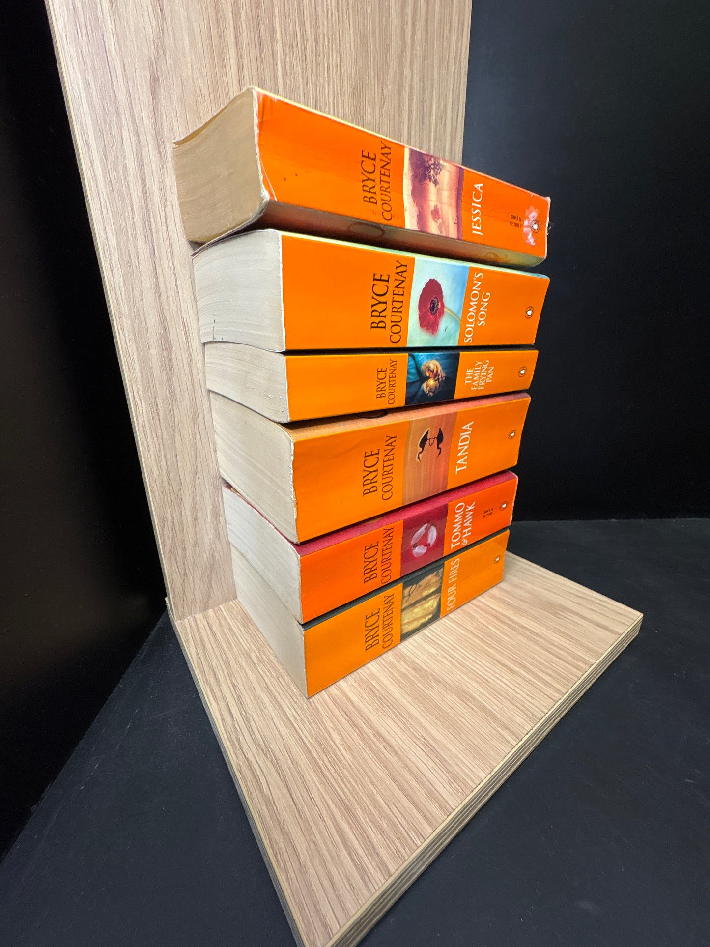 COURTNEY, Bryce - Bundle of 6 Standalone Titles (Min. fair condition)