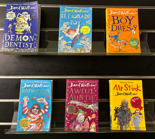 WALLIAMS, David Assorted Titles Bundle of 6 (Min. fair condition)