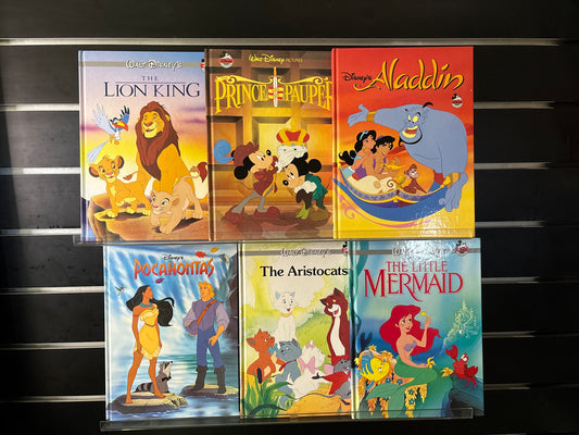 DISNEY Classic Storybooks - Bundle of 6 - Assorted Stories (Min. very good condition)