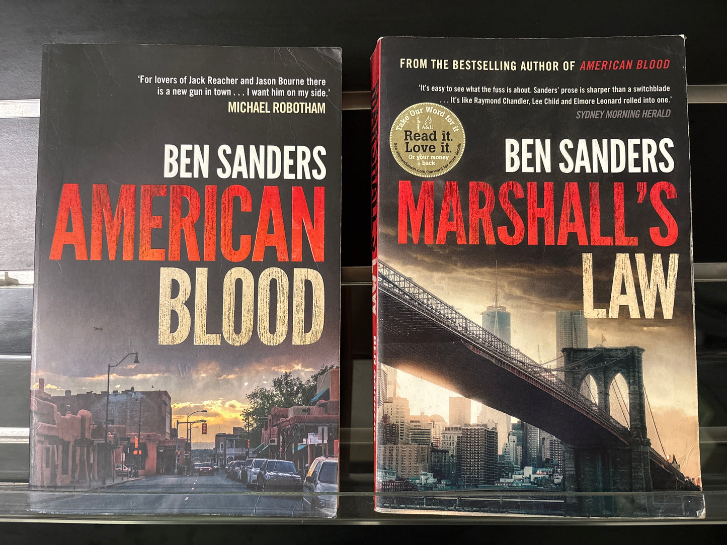 SANDERS, Ben 'Marshall Grade' Assorted Titles Bundle of 2 (Min. fair condition)