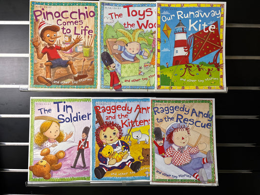 KELLY, Miles - Bundle of 6 - Assorted Toy Stories (Min. good condition)
