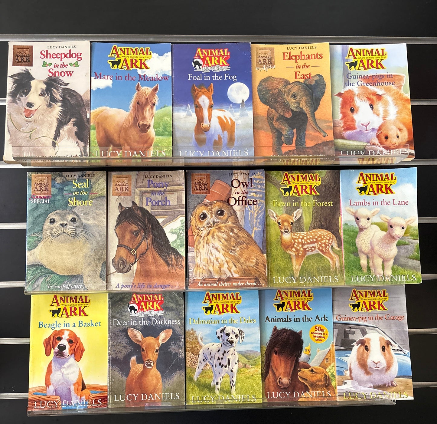 DANIELS, Lucy 'Animal Arc' Series Assorted Titles Bundle of 15 (Min. fair condition)