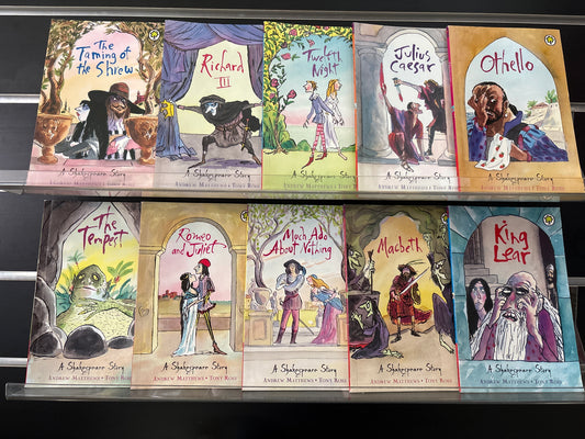 MATTHEWS, Andrew ' A Shakespeare Story' Series Assorted Titles Bundle of 10 (Min. good condition)