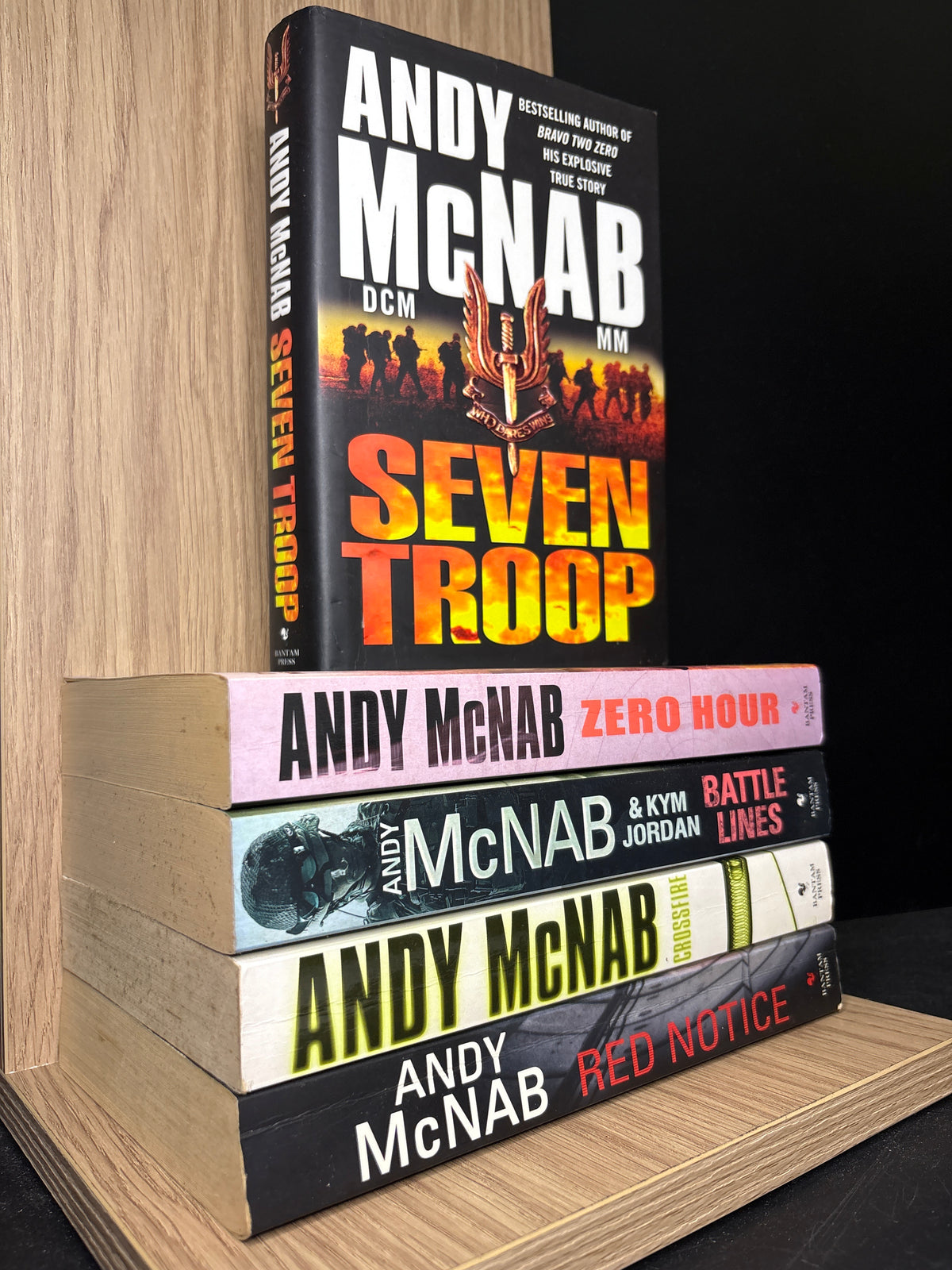McNAB, Andy Assorted Standalone Titles Bundle of 5 (Min. fair condition)