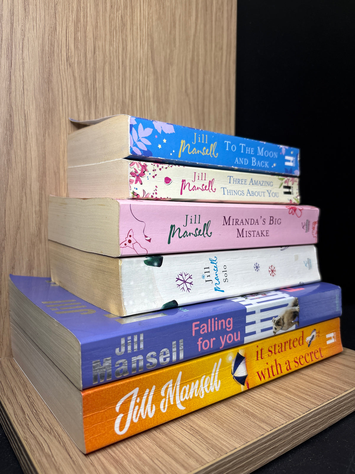 MANSEL, Jill Assorted Standalone Titles Bundle of 6 (Min. fair condition)