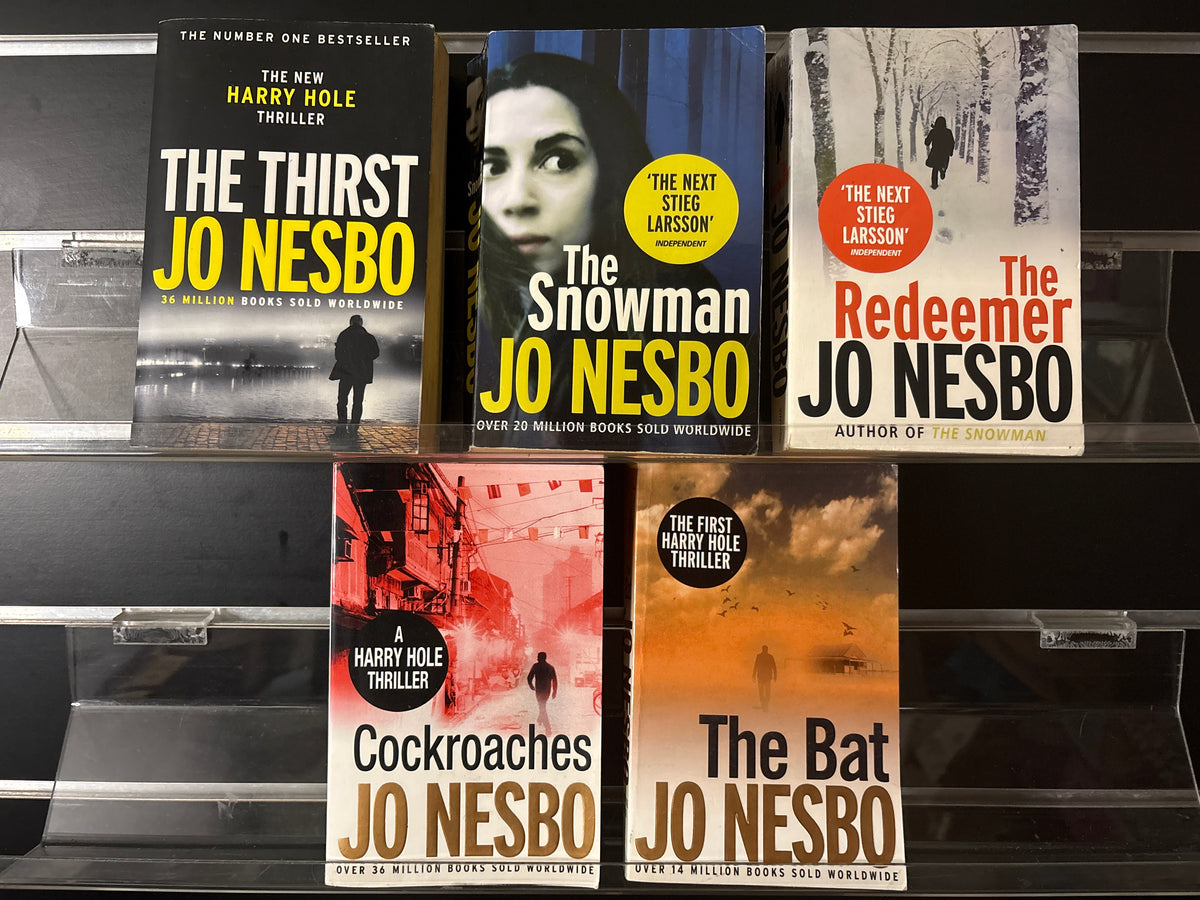 NESBO, Jo 'Harry Hole' Assorted Titles Bundle of 5 (Min. fair condition)