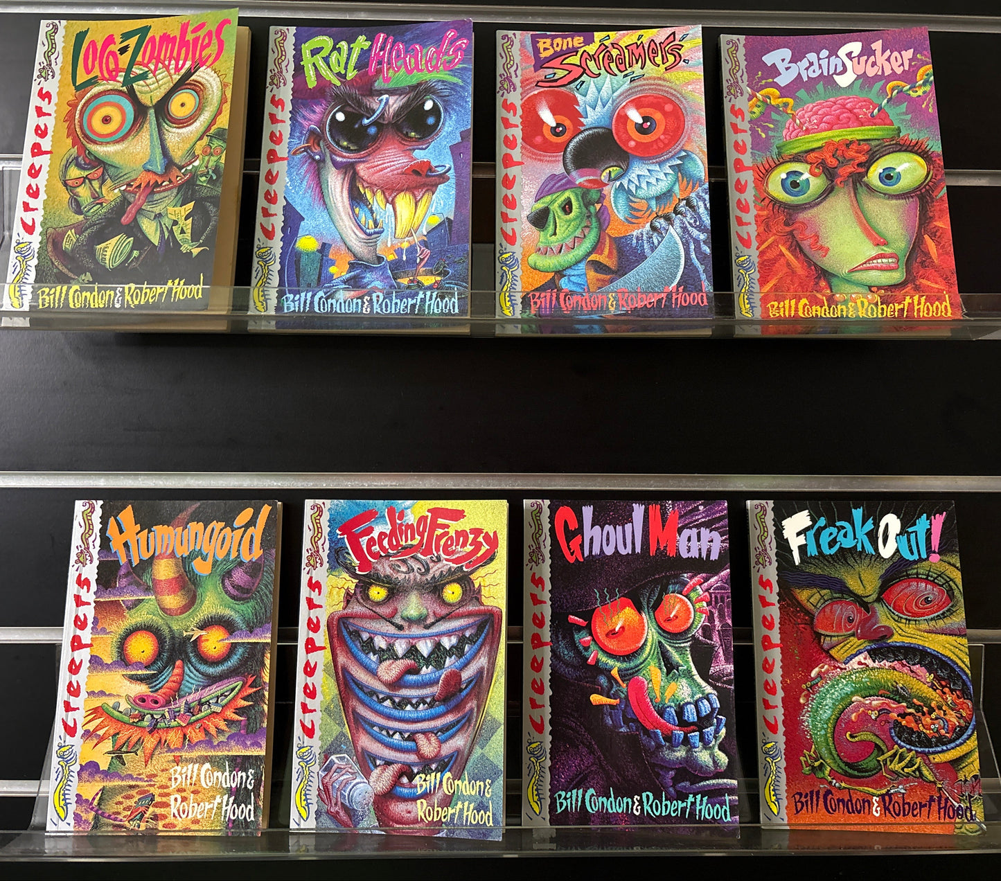CONDON, Bill and HOOD, Robert 'Creepers' Series Assorted Titles Bundle of 8 (Min. fair condition)