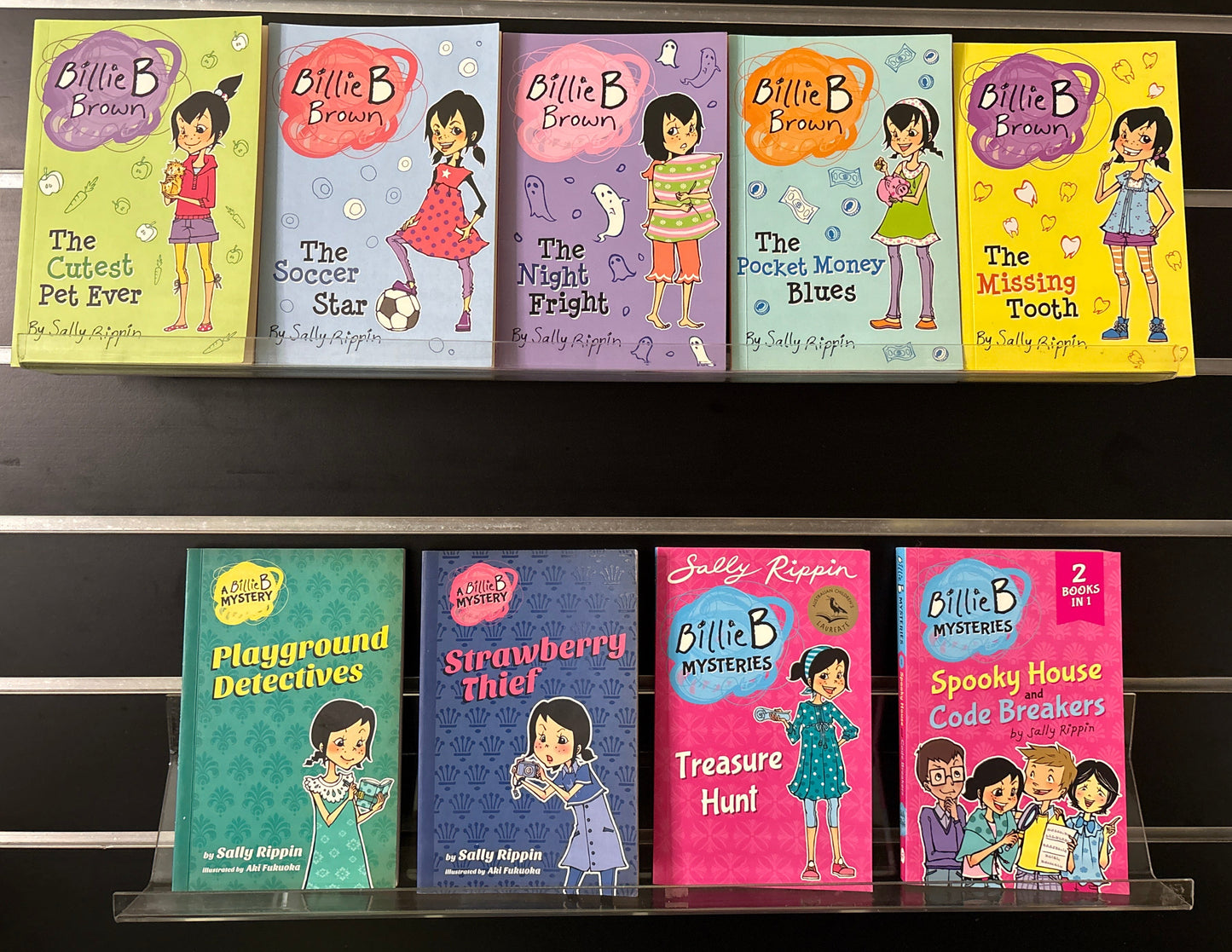 RIPPIN, Sally 'Billie B Brown' Series Assorted Titles Bundle of 9 (Min. fair condition)