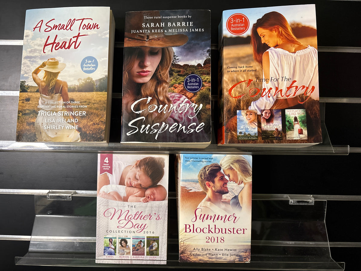 MILLS + BOON 3-in-1 Australian Best Sellers Assorted Standalone Titles Bundle of 5 (Min. fair condition)