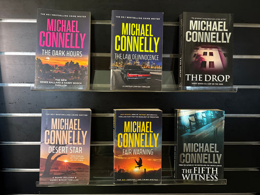 CONNELLY, Michael - Bundle of 6 - Assorted Titles (Min. good condition)