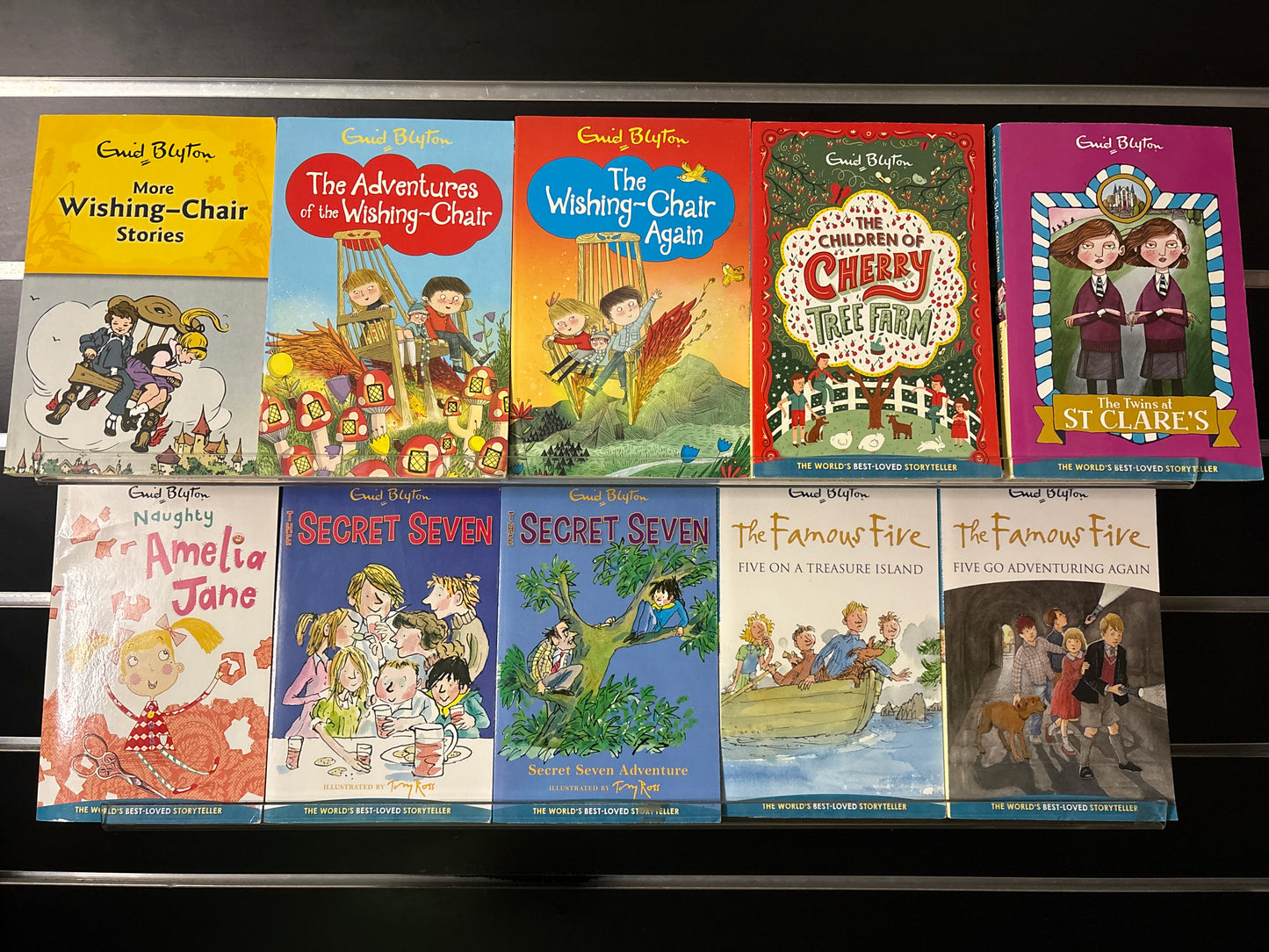 BLYTON, Enid Assorted Titles Bundle of 10 (Min. fair condition)