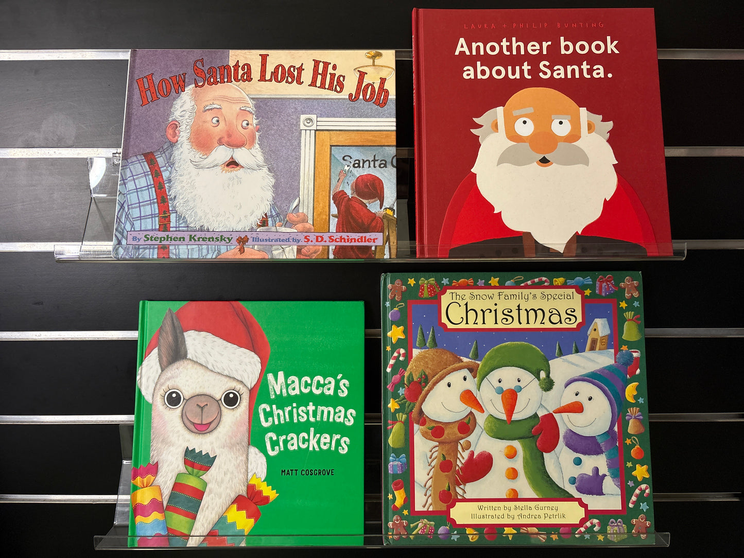 CHILDREN'S CHRISTMAS STORIES Assorted Standalone Titles Various Authors Bundle of 4 (Min. good condition)