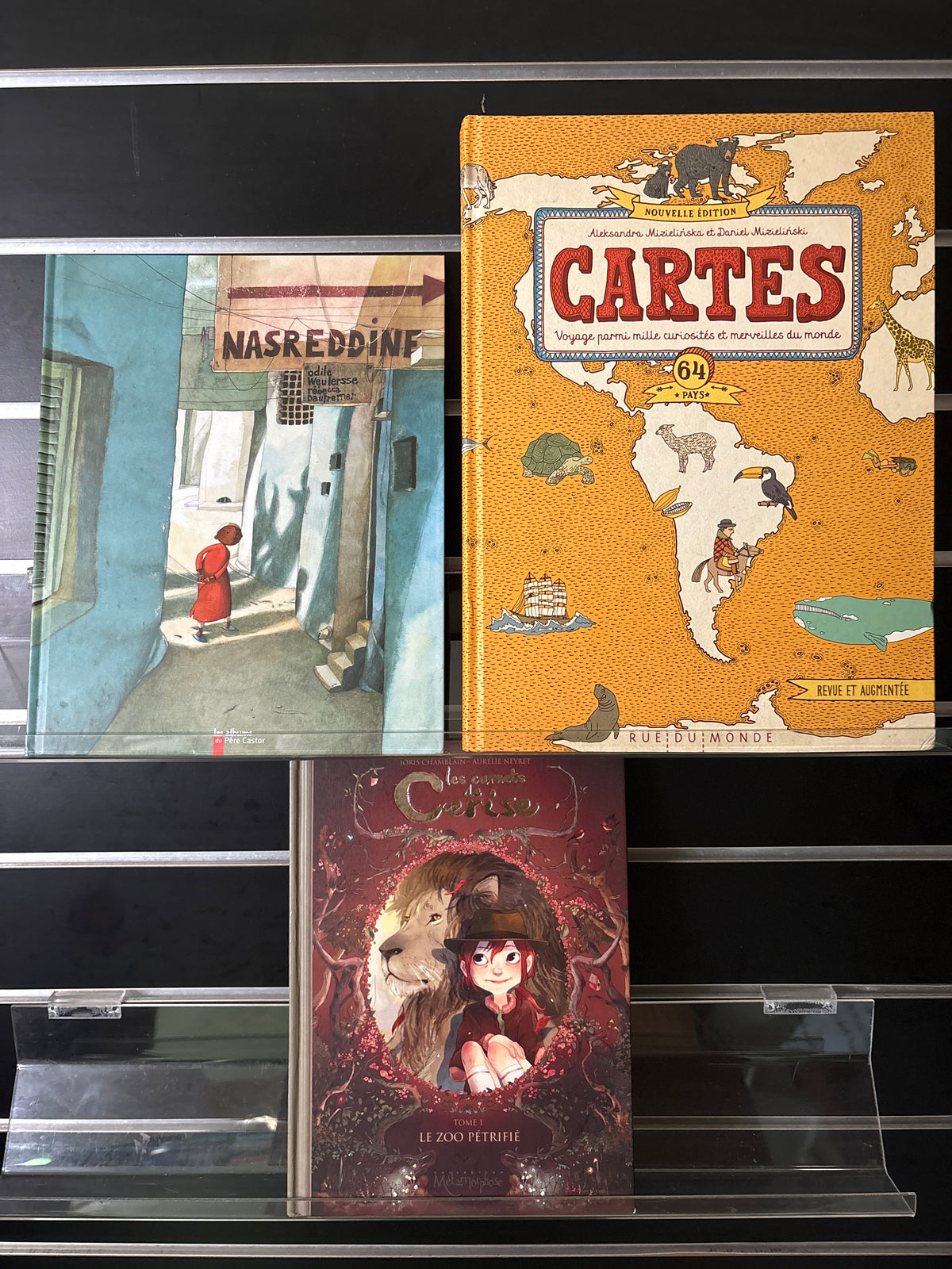 FRENCH TEXT: CHILDREN'S PICTURE BOOKS Assorted Standalone Titles Bundle of 3 (Min. good condition)