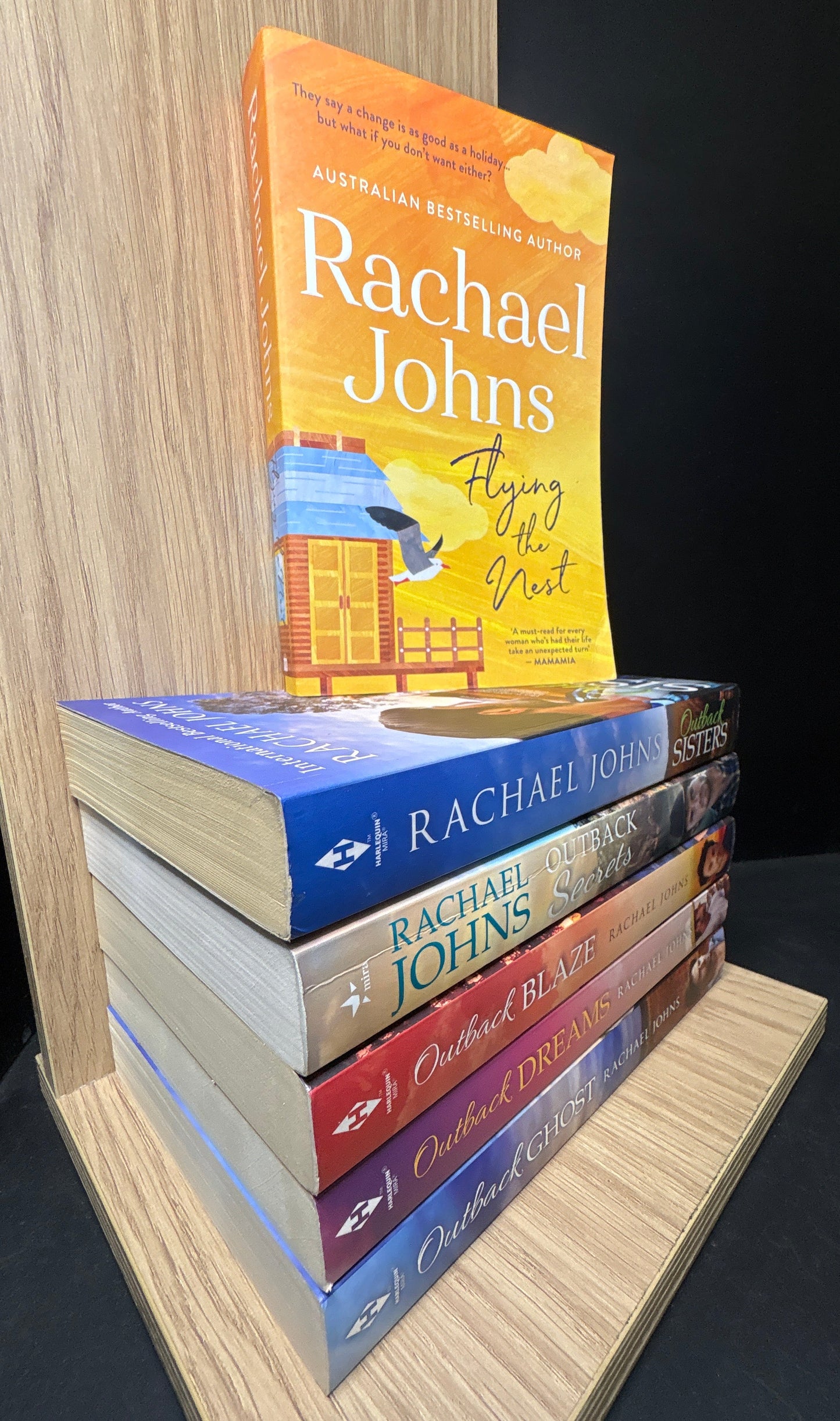 JOHNS, Rachael 'Bunyip Bay Series' #1-5 Plus Flying The Nest (Min fair condition)