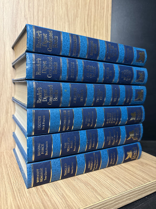 READER'S DIGEST 'Condensed Books' 4-in-1 Bundle of 6 (Min. fair condition)