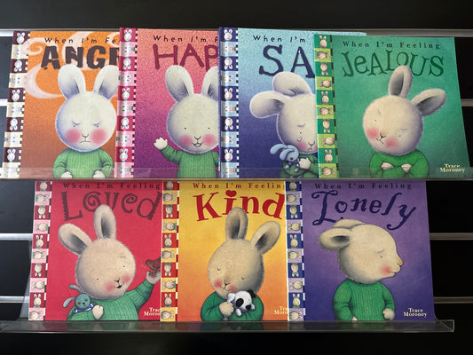 MORONEY, Trace 'When I'm Feeling...' Assorted Standalone Titles Bundle of 7 (Min. good condition)