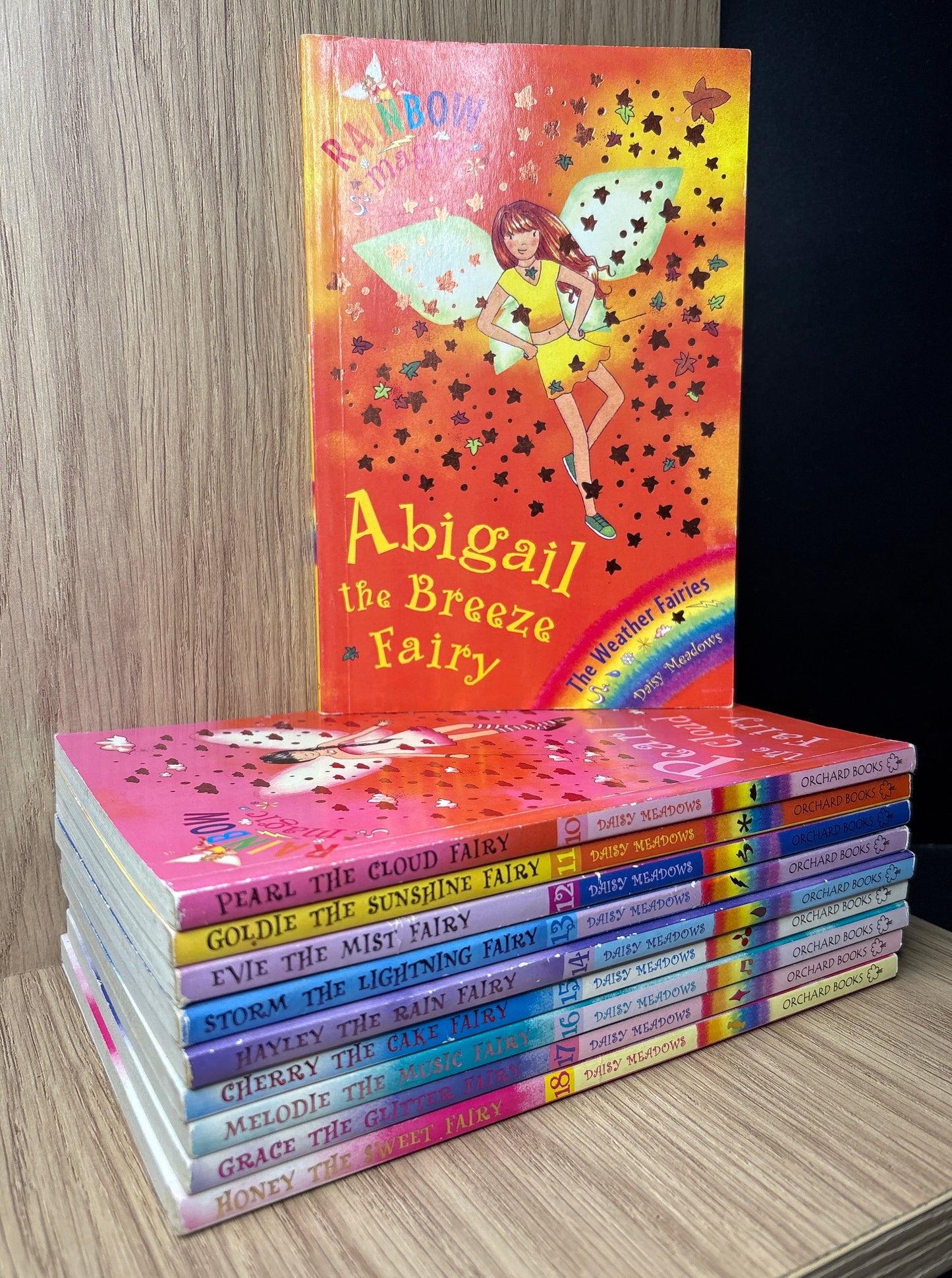 MEADOWS, Daisy 'Rainbow Magic Fairies' Books #9-18 Bundle of 10  Assorted Titles (Min. fair condition)