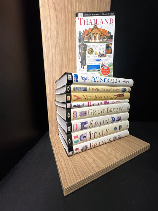 EYEWITNESS TRAVEL GUIDES - Bundle of 9  (Min. good condition)