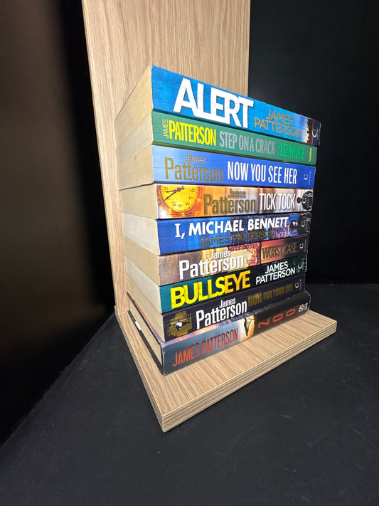 PATTERSON, James (Bundle of 9) Assorted Titles with co-author Michael Ledwidge (Min. fair condition)