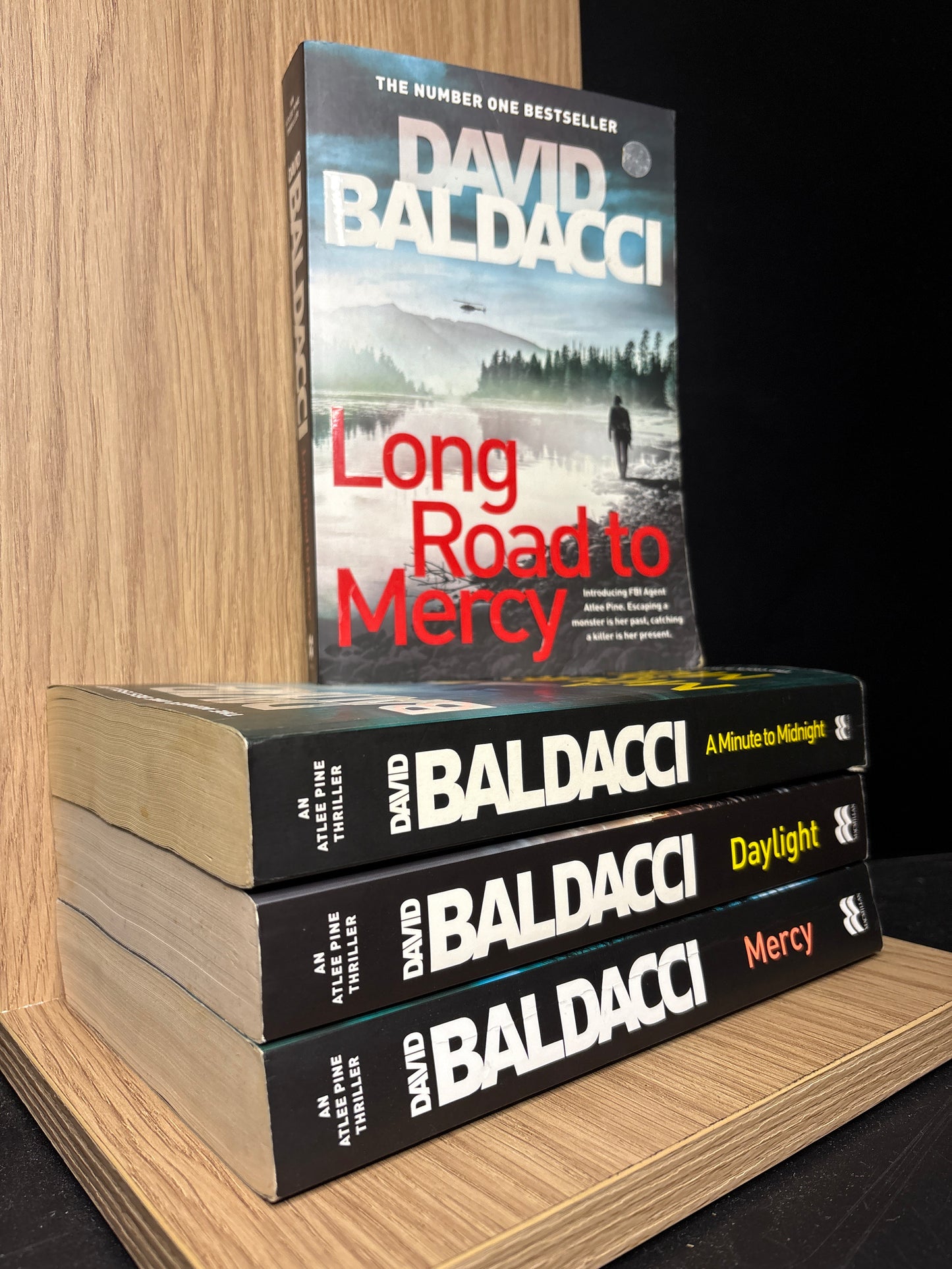 BALDACCI, David 'Atlee Pine' Complete Series #1-4 Bundle of 4 (Min. fair condition)
