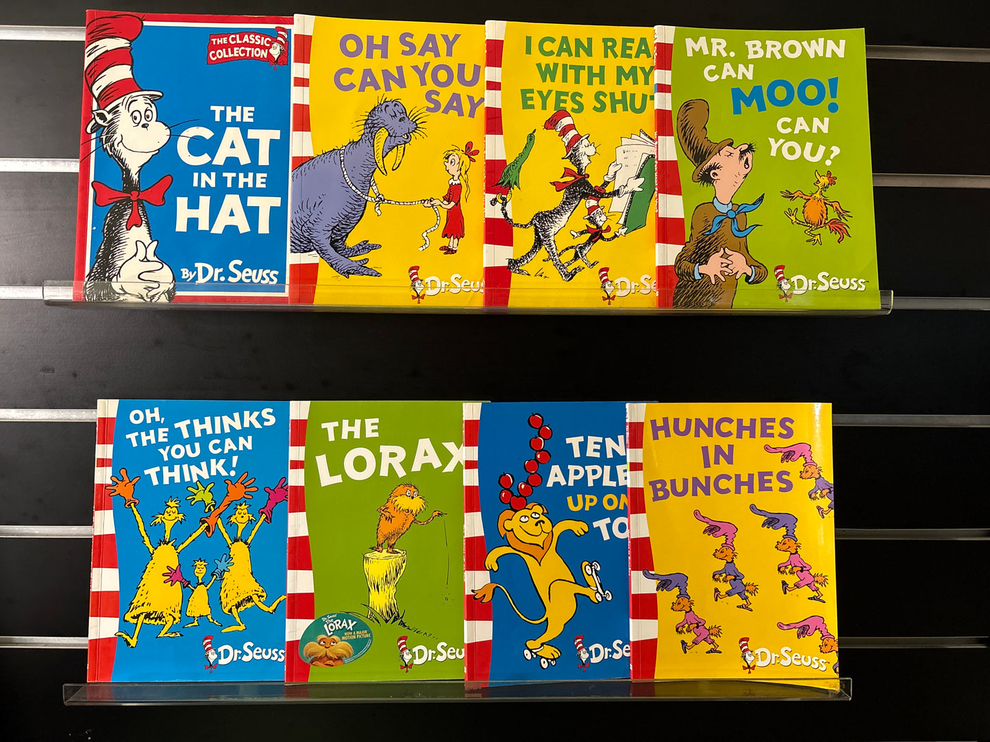 DR SEUSS - Bundle of 8 - Assorted Titles (Min. fair condition)